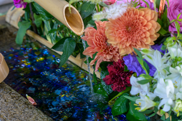 花手水
