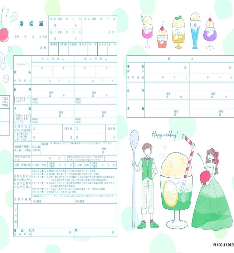 三重　婚姻届