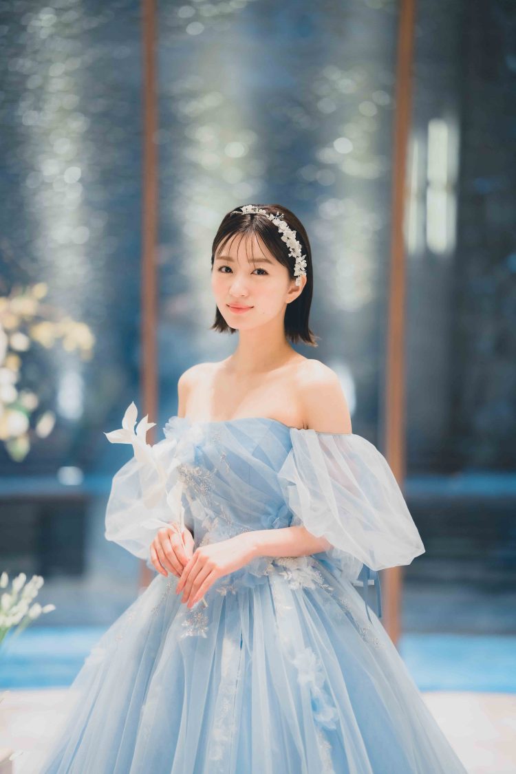 2022年7月号】女優 岡崎紗絵さんが花嫁アプリ『PLACOLE＆DRESSY