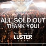 音楽フェス×暗闇フィットネス® FEELCYCLE LIVE『 LUSTER 2022 』全12公演のチケット約4,000枚が、販売開始10分で完売！
