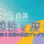 和歌山県白浜町リゾートサテライトオフィスビル「ANCHOR」で開催 南紀白浜でアートをテーマに1泊2日のリトリートプログラム！ 11/19（土）・20（日）は地元造形作家とともに感性を磨くひと時を
