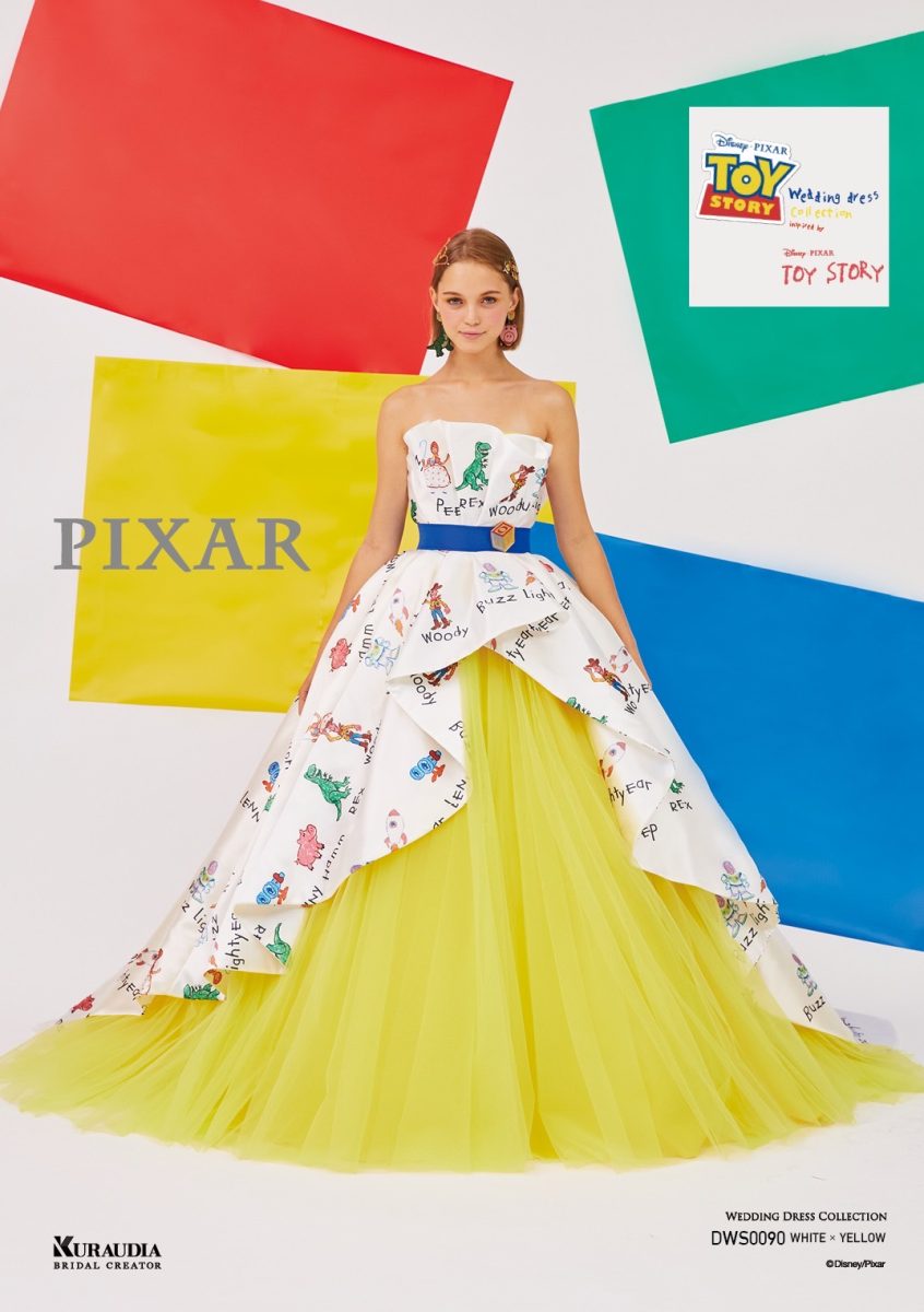 【TOYSTORY】ディズニーウェディングドレス トイストーリーコレクション 全ドレス・品番をご紹介 * DRESSY (ドレシー