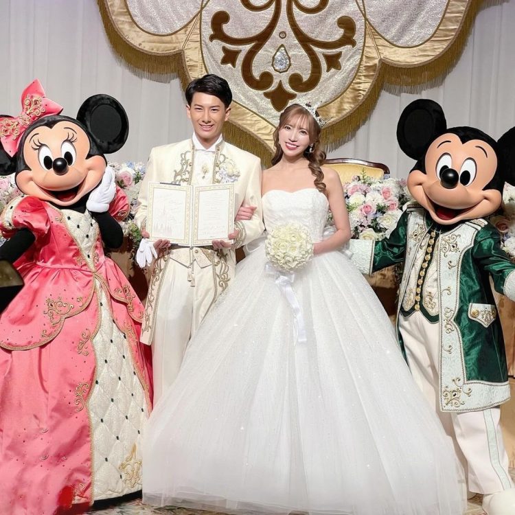 憧れのディズニーで結婚式を挙げた芸能人は誰？ディズニーの結婚