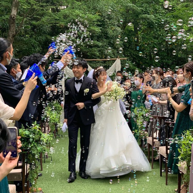 バブルシャワー　結婚式　バブルガン　シャボン玉　12個【電池付き】 バブルガン 結婚式 バブルシャワー 【公式通販】