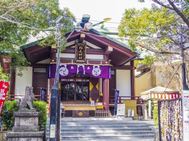 稲毛神社　川崎