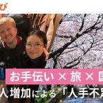 おてつたび、インバウンド（訪日外国人）需要復活に伴う宿泊施設の人手不足解消に向けて ＜国際交流 特集＞を開始。