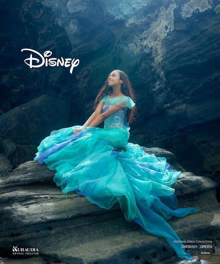 注目のブランド ディズニー Disney US公式商品 リトルマーメイド アリエルドレス
