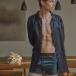 和紙の肌着＜UNDERSON UNDERSON＞メンズアンダーウェアに、初めてのボーダー柄シリーズが登場！