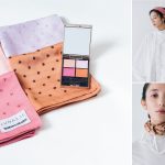 LUNASOL×MIKIOSAKABE 星雲の混じり合う色と輝きを表現したアイカラーレーション21からインスパイアオリジナルスカーフをMIKIOSAKABEがデザイン