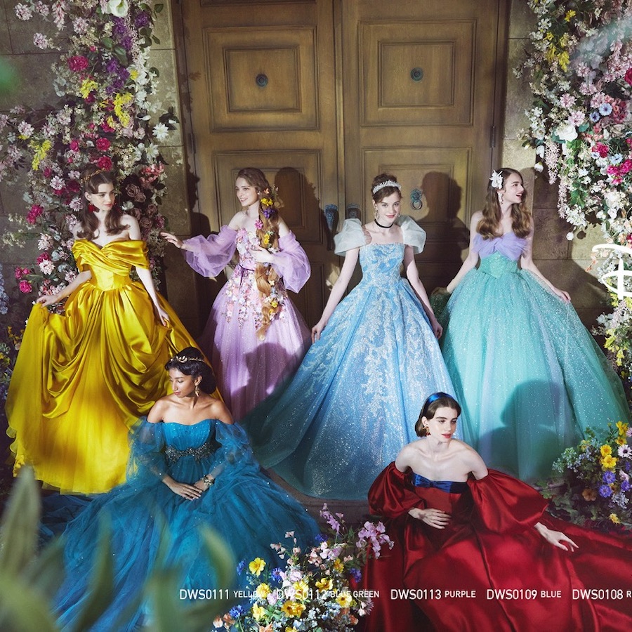 N*o様 35万♡ウェディング♡カラードレス♡オーダーメイド♡ディズニーウェディ カラードレス - DRESSY【公式】ウェディングドレス・ファッション