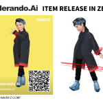AIによるリアルでは表現不可能なデザインが登場！人とAIによる未来のファッションブランド「accelerando.Ai」よりZEPETO アバター着用可能なアイテム“ロングコート”を販売開始