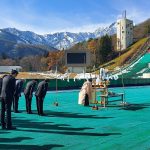 白馬村５スキー場合同で安全祈願祭