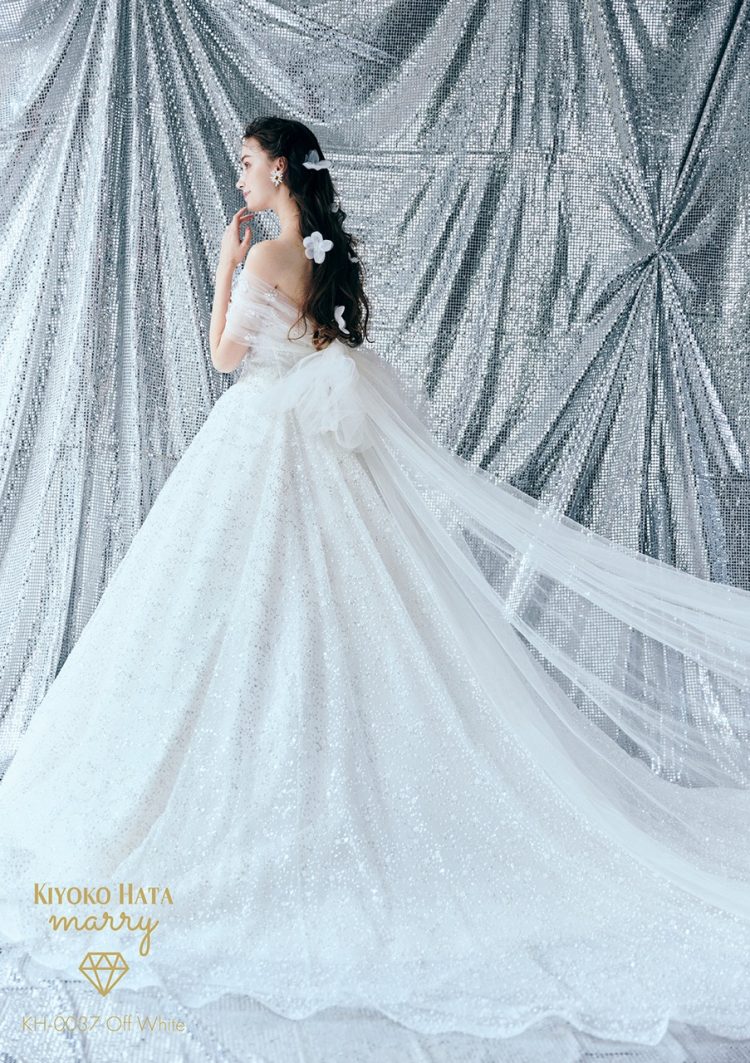 KIYOKO HATAウェディングドレス　クリーニング済 星降るドレスも！】KIYOKO HATA×marry 8th collection♡かわいい