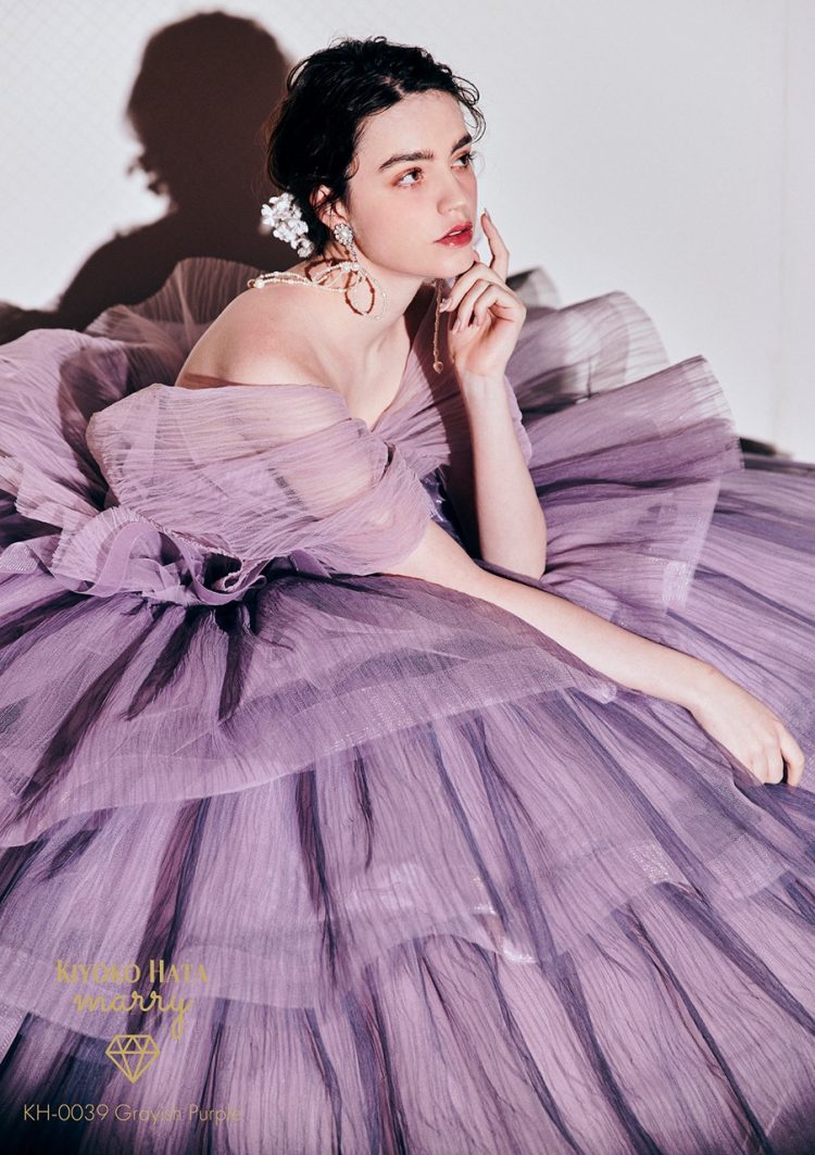 【♡】おしゃれな万能ドレス、多彩なシーンで活躍 新作ドレス】KIYOKO HATA 8月展示会発表ドレス♡リボンの