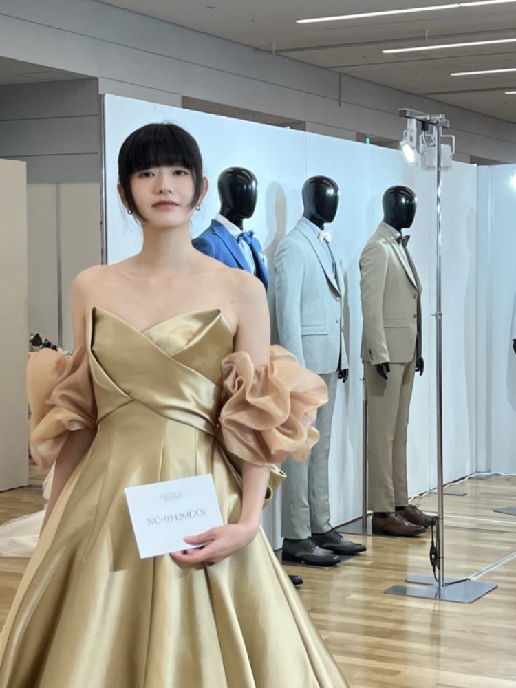 7-9号サイズ★アルファブランカカラードレス★ブライズメイドにも♪ 展示会レポ】2024年2月ALPHA BLANCA(アルファブランカ)の新作