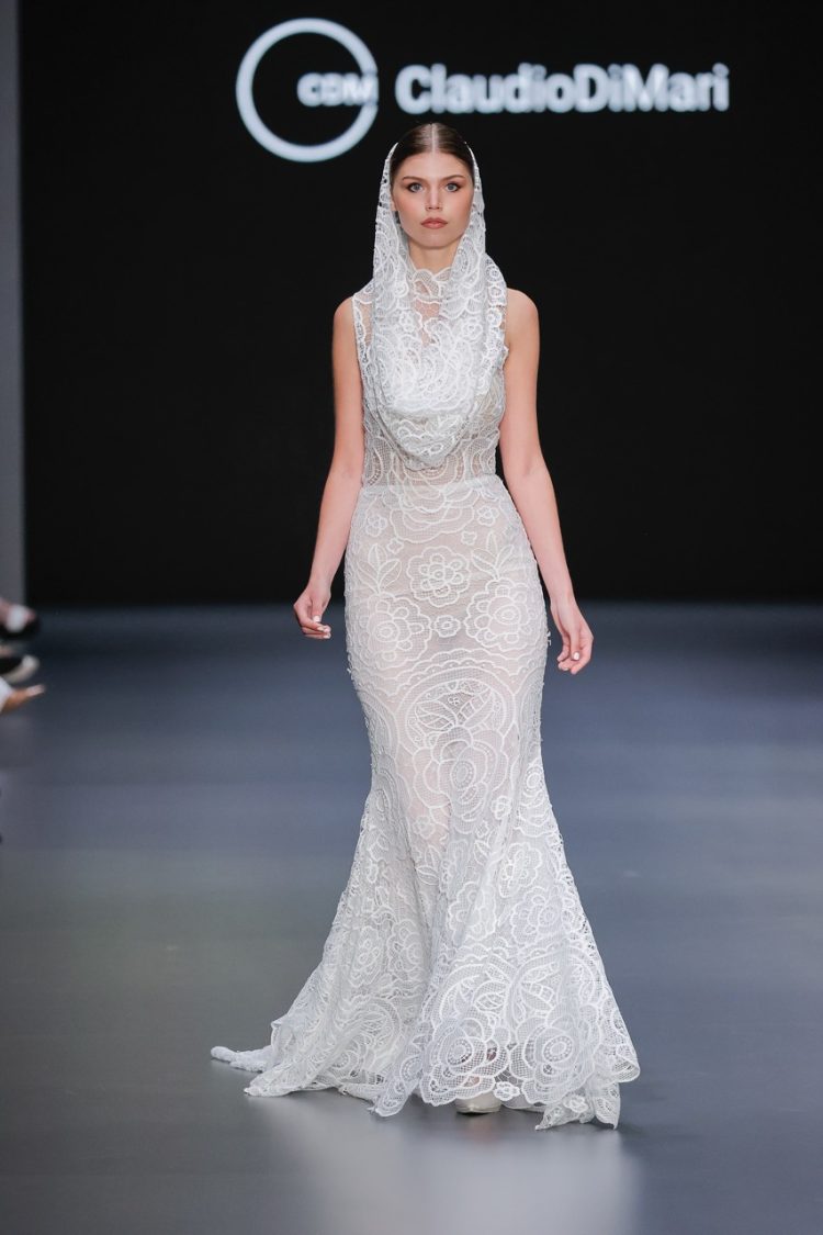 BARCELONA BRIDAL FASHION WEEK2024】CLAUDIO DI MARIドレス