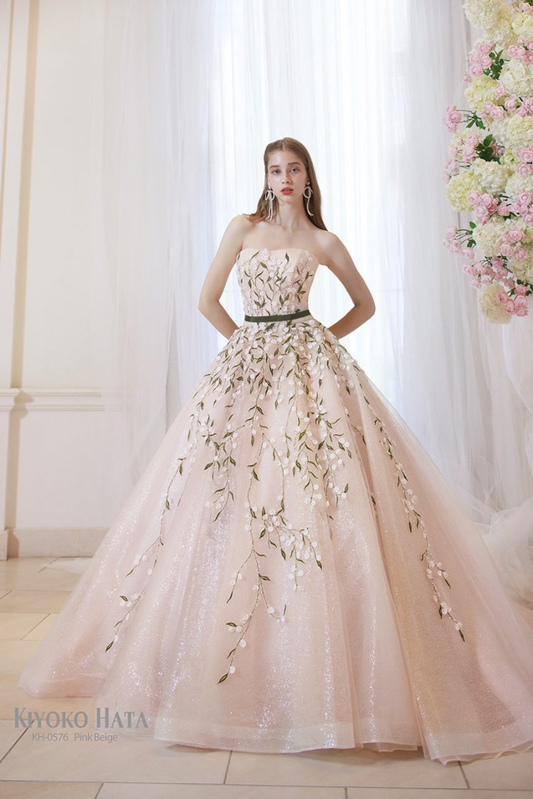 新作ドレス】KIYOKO HATA 8月展示会発表ドレス♡リボンのデザインが