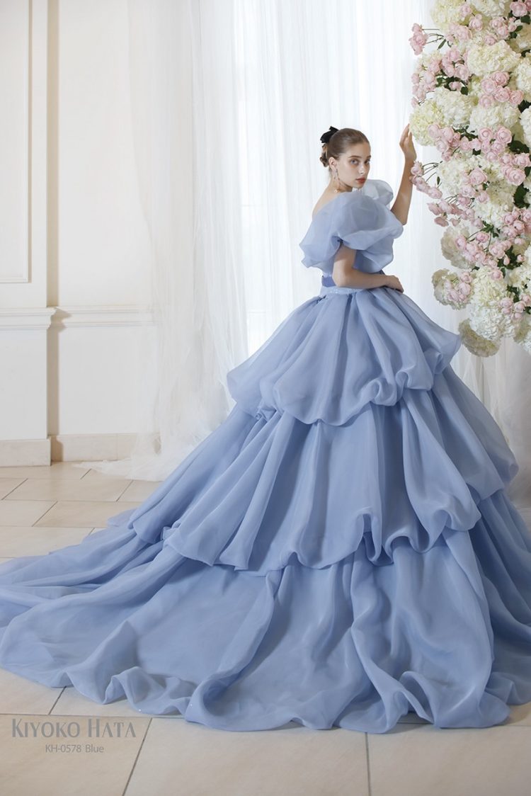 新作ドレス】KIYOKO HATA 8月展示会発表ドレス♡リボンの