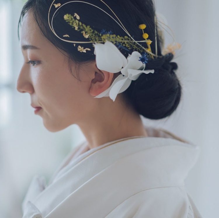 白無垢ヘア