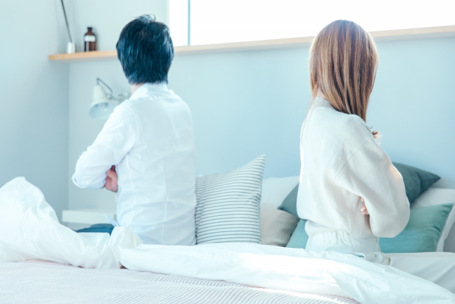 セックスレスの新婚夫婦