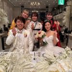 日本ハムの清水優心捕手がゴルフ界美人姉妹の姉である吉本百花さんと結婚式♡素敵なプロポーズも♡