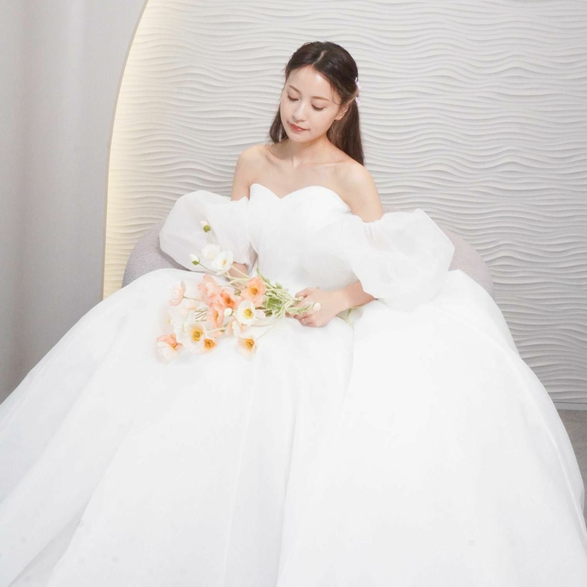 6月いっぱい】ワタベウェディング ドレス エンパイア