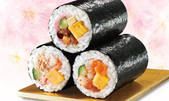 ミニストップ 3種の恵方巻き3本セット