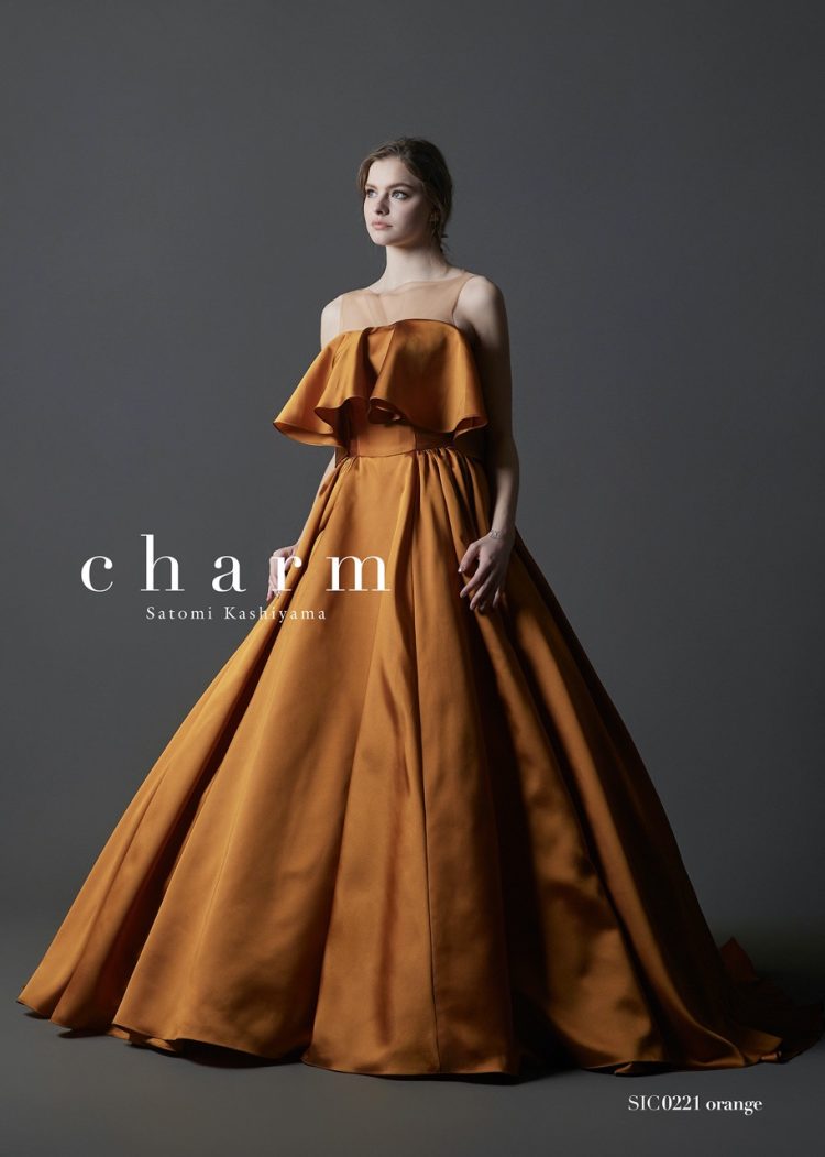 charmドレスSIC0221_Orange
