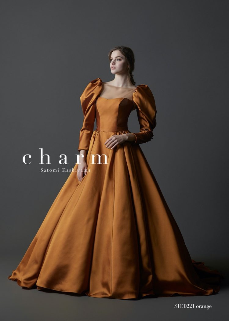 charmドレスSIC0221_Orange