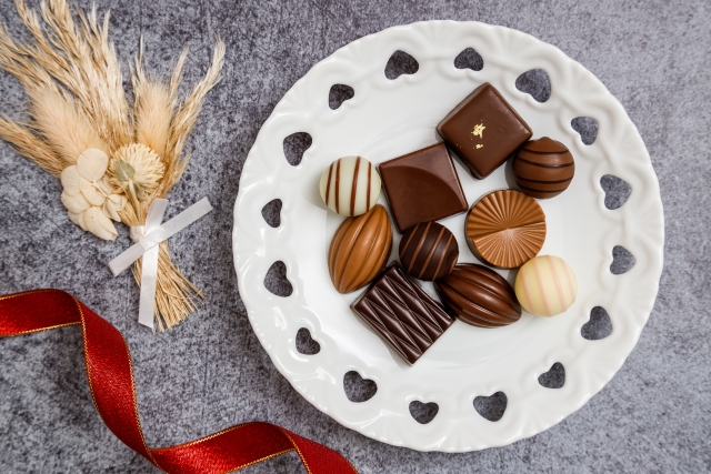 バレンタインの手作りチョコ