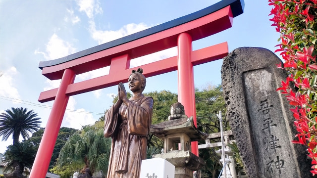 吾平津神社-神武天皇の妃-吾平津姫-正面