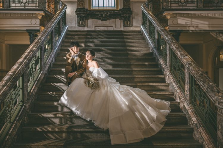 新作ドレス情報】「ISAMU MORITA BRIDE」×「WATABE WEDDING」フォト