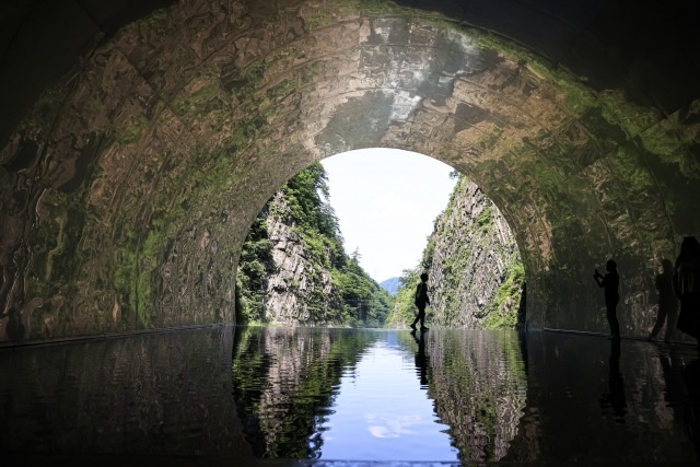 新潟県_避暑地_清津峡