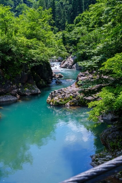 新潟県_避暑地_秋山郷_見倉橋