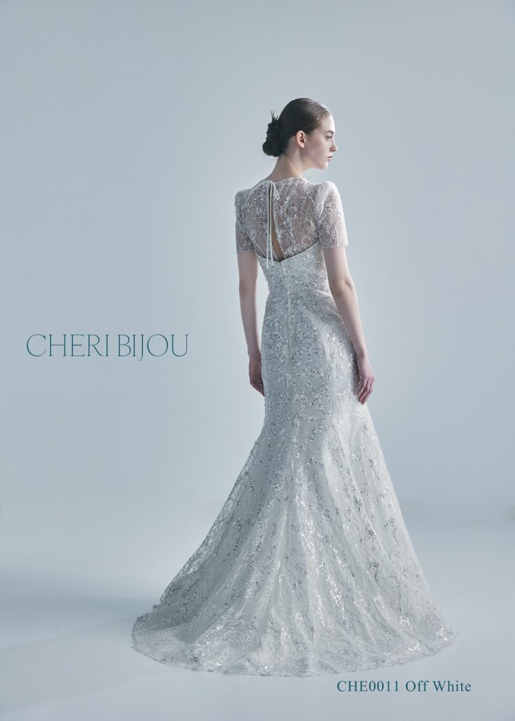 韓国テイストの新ブランドCHERI BIJOUウェディングドレス