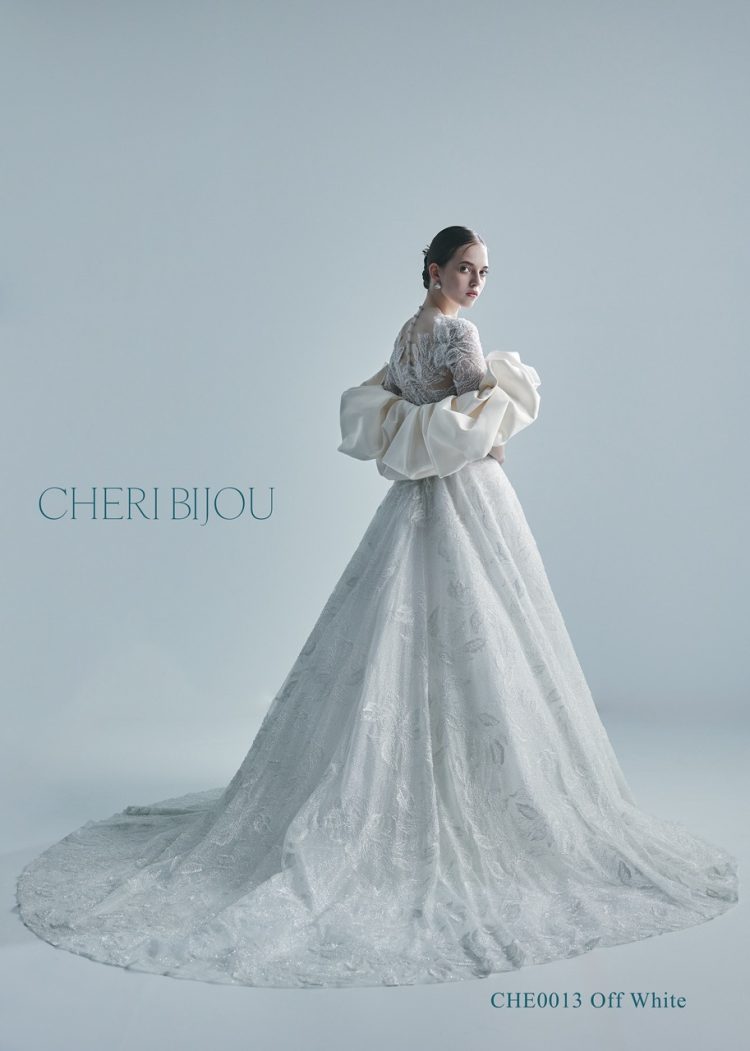 韓国テイストの新ブランドCHERI BIJOUウェディングドレス