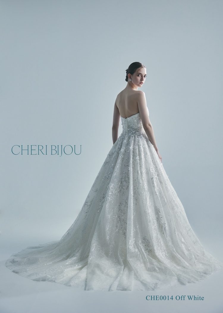 韓国テイストの新ブランドCHERI BIJOUウェディングドレス