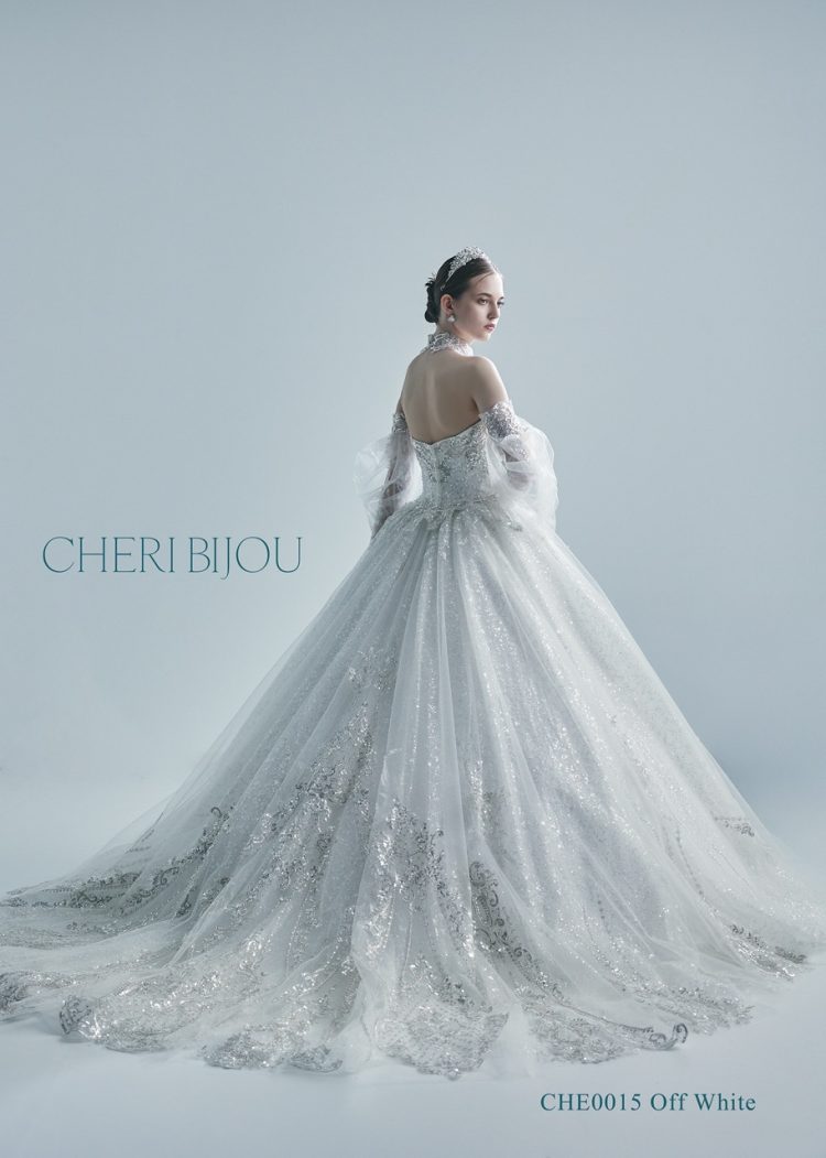 韓国テイストの新ブランドCHERI BIJOUウェディングドレス