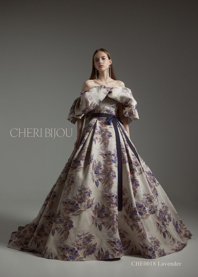 韓国テイストの新ブランドCHERI BIJOUウェディングドレス