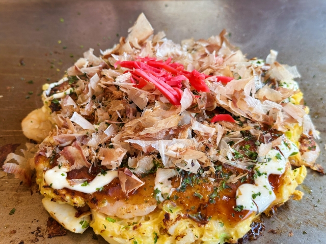 大阪　お好み焼き