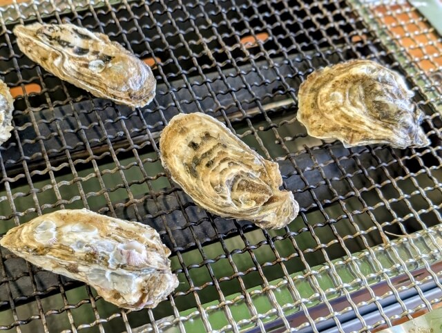 岩手　牡蠣小屋