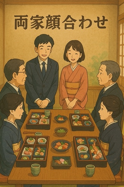 両家顔合わせのワンシーン