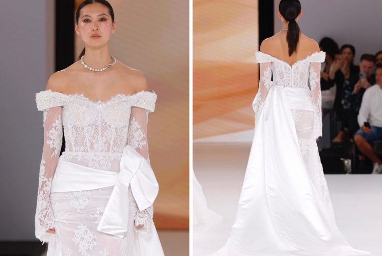 BBFW2025 TINA VALERDIドレスショー