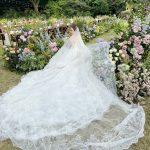 「Miss A」出身のミンさんが事業家の旦那さまとの素敵な結婚式とウェディングドレス姿を披露♡