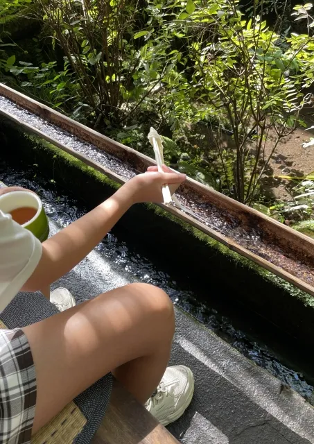 岐阜 流しそうめん