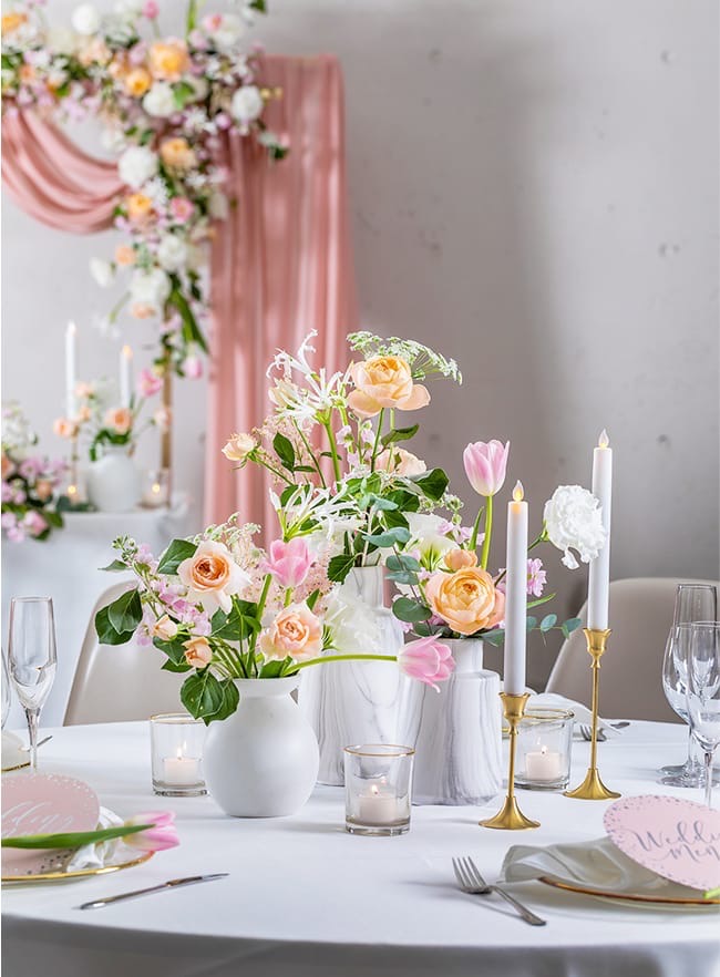 結婚式 会場装花