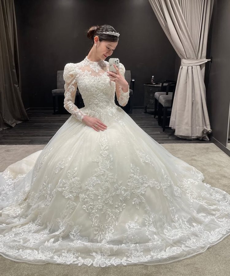 ドレス試着の写真はどうやって撮る