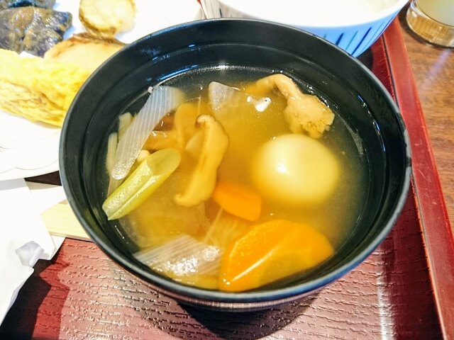 岩手　郷土料理　まめぶ汁