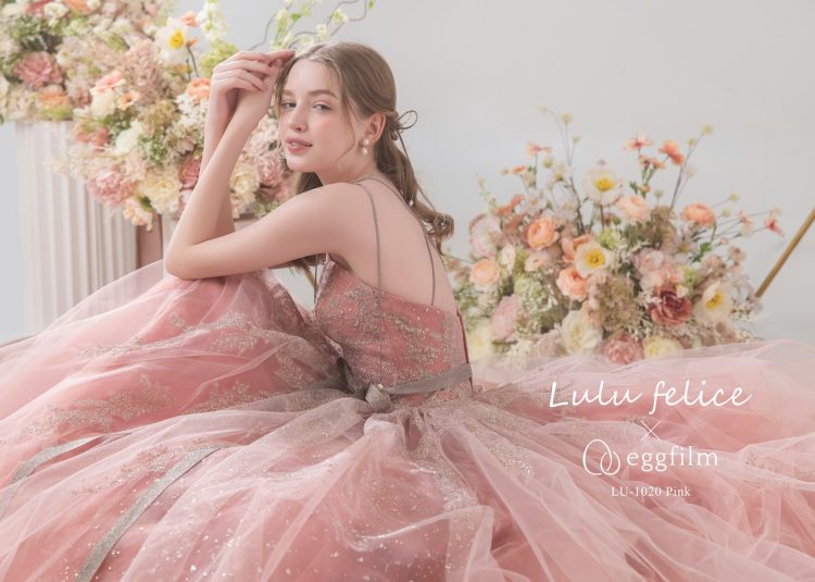 ルルフェリーチェとエッグフィルムコラボドレスLU-1020