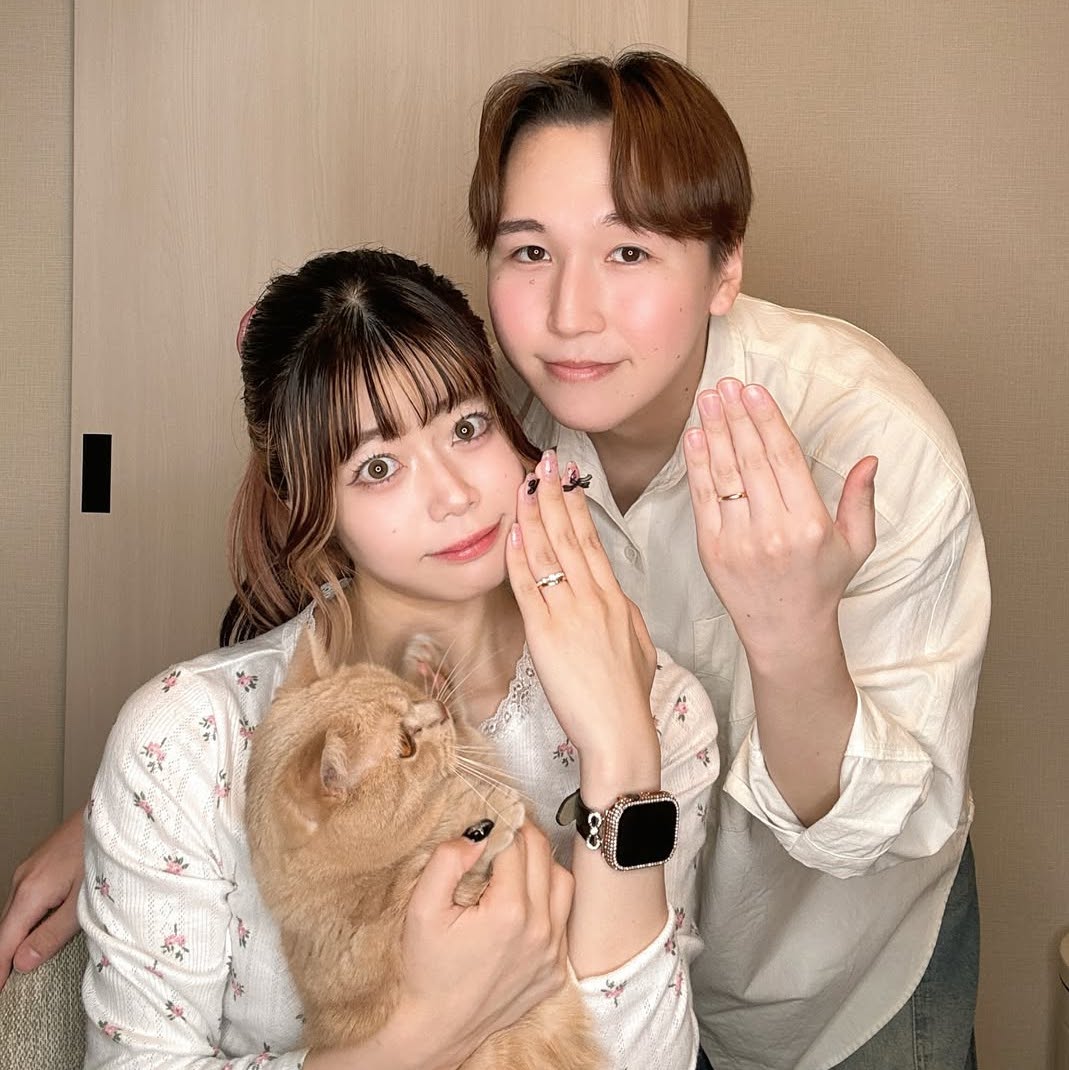 きょんぺいカップル結婚